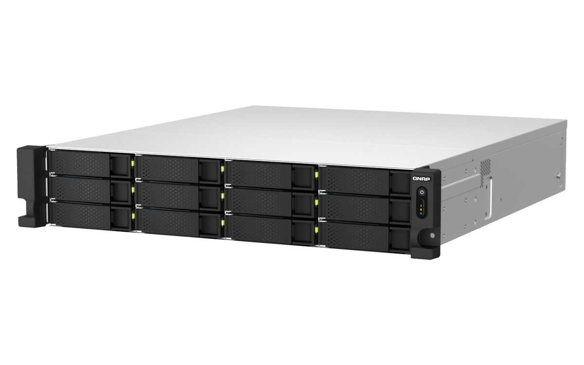 Potente almacenamiento híbrido preparado para 10GbE con capacidad de ampliación PCIe Gen 4, compatible con el sistema operativo QuTS hero o QTS Potente almacenamiento híbrido preparado para 10GbE con capacidad de ampliación PCIe Gen 4, compatible con el sistema operativo QuTS hero o QTS