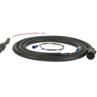 POWER EXTENSION CABLE, DC, 6', WATERPROOF
