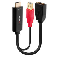 Promo - Convertidor HDMI 18G a DisplayPort 1.2 con alimentación USB