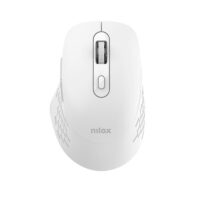 RATON DUAL WIRELESS 1600 DPI BLANCO, SILENCIOSO