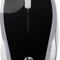 Ratón inalámbrico HP 200 (Plateado)