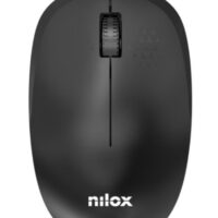 Ratón Wireless, 1000 DPI, 3 botones, Negro