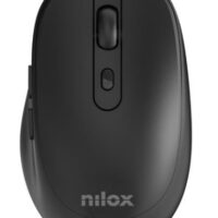 Ratón Wireless, 3200 DPI, 6 botones, negro