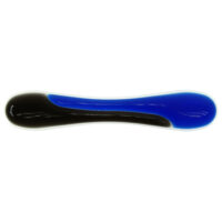 Reposamuñecas gel Duo teclado azul/negro