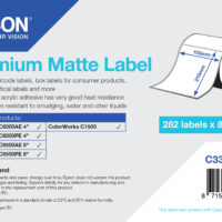 ROLLO TROQUELADO DE ETIQUETAS PREMIUM MATTE C33S045740