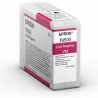 Singlepack Vivid Magenta T85030N UltraChrome HD ink 80ml