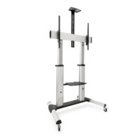 SOPORTE SUELO RUEDAS ALUMINIO FS20300M-B 60-100