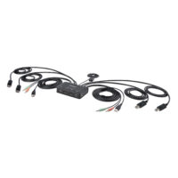 Switch Conmutador Cable KVM de 2 Puertos