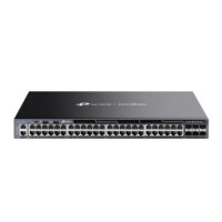 Switch Gestionable Omada L3 de 48 puertos Gigabit Stackable con 6 ranuras 10G