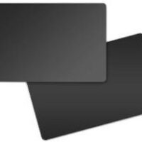 Tarjetas PVC Negro (500 unidades)