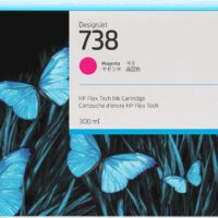 TINTA MAGENTA HP 738