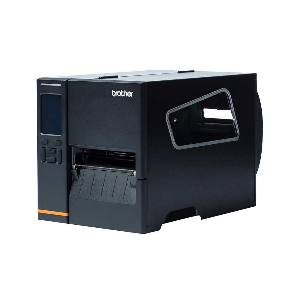 TJ4021TN Impresora industrial de etiquetas de transferencia térmica y tecnología térmica directa con una resolución de 203ppp y pantalla táctil. Tarje