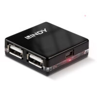 USB 2.0 Mini Hub 4 Puertos