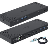 USB 3.0 / USB-C / Thunderbolt 3 Docking Station + PD 100W
