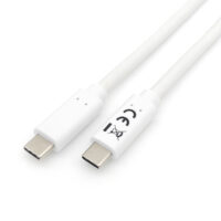 USB-C (3.2 Gen 1) Type-C to C Cable  1m  M/M  60W PD  5Gbps  White