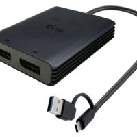 Video Adapter USB-A/USB-C Dual 4K/60 Hz DisplayPort Video Adapter