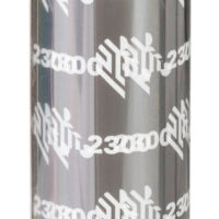 Wax Ribbon, 110mmx300m, 2300; European Wax, 25mm core, with notches for GT800 printer, 12/box