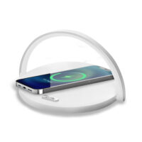 WLLIGHTCIRCLE - LÁMPARA LED CON CARGADOR INALÁMBRICO 15W