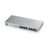 Zyxel GS1008-HP, 8 Puertos Gigabit PoE+ unmanaged desktop Switch, 8 x PoE, 60 Watt