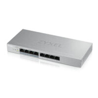 Zyxel GS1200-8HP, 8 Puertos Gigabit PoE+ webmanaged Switch, 4x PoE, 60 Watt