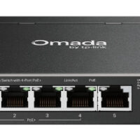 Access 6Port Gbit Switch 4Port PoE+