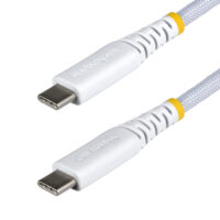 Cable de Carga USB-C de 1m - USB Tipo C - PD 60W 3A - Blanco
