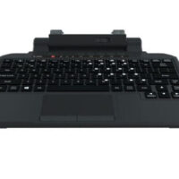 ET6x 2-in-1 Attachable Rugged 78 Keys Keyboard with Multi-Color Dimmable Backlight. Spanish