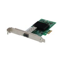GNC-0110  Gigabit Fiber PCIe-x1 Network Card  1 x SFP Slot  Low Profile Bracket included