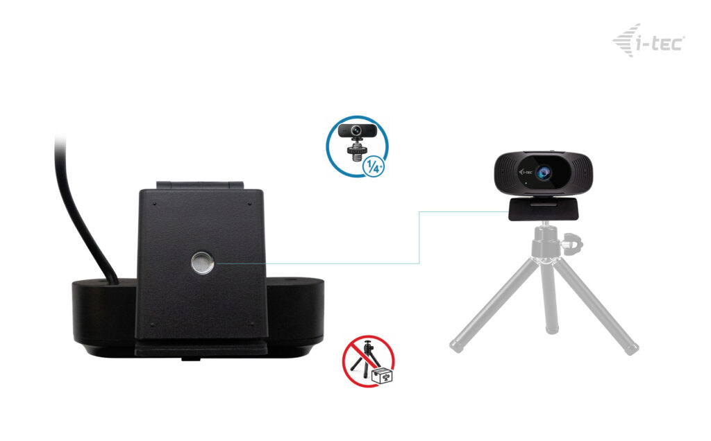 i-tec SOLOMON 300 4K Webcam i-tec SOLOMON 300 4K Webcam