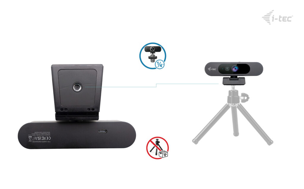 i-tec SOLOMON PRO 900 4K Webcam i-tec SOLOMON PRO 900 4K Webcam