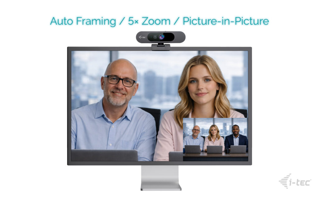 i-tec SOLOMON PRO 900 4K Webcam i-tec SOLOMON PRO 900 4K Webcam