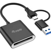 Lector de tarjetas CFexpress tipo B, (USB-C + A), 10Gbps