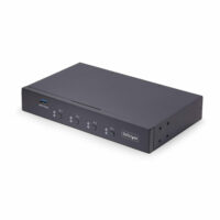 Switch KM/USB 4 Puertos con Roaming del Rat n Conmutador USB