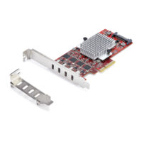 Tarjeta PCIe USB-C de 4 Puertos - USB Tipo C 10Gb - TAA