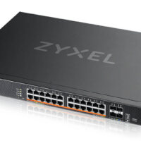 Zyxel XMG2230-28HP  L3 Access Switch   24puertos x 2.5G  AC 700W PoE   DC:1440W PoE  4 x SFP+ Uplink  incl 1 yr NebulaFlex Pro