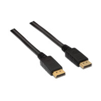 CABLE DISPLAYPORT V1.2 4K@60HZ  DP/M-DP/M  NEGRO  2.0M