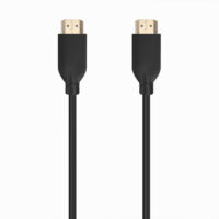 CABLE HDMI V2.0 CCS PREMIUM ALTA VELOCIDAD / HEC 4K@60HZ 18GBPS  A/M-A/M  NEGRO  0.5M