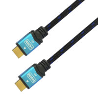 CABLE HDMI V2.0 PREMIUM ALTA VELOCIDAD / HEC 4K@60HZ 18GBPS  A/M-A/M  NEGRO/S/FTP  5.0M