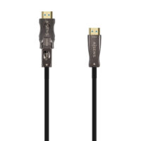CABLE HDMI V2.1 AOC DESMONTABLE ULTRA ALTA VELOCIDAD / HEC 8K@60HZ 4K@120HZ 4:4:4 48GBPS  A/M-D/A/M  NEGRO  50M