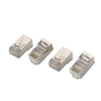 CONECTOR RJ45 8 HILOS FTP CAT.6 AWG24 (10 UDS)