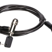 Conceptronic CUSTODIO02BNM Keyed Laptop Lock  Nano Lock Slot  Master Keyed Compatible  1.8m
