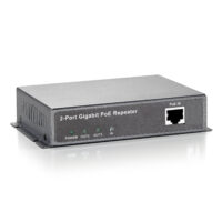 Gigabit PoE Repeater  Cascadable  2 PoE Outputs