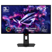 Monitor Gaming ASUS ROG Strix OLED XG27AQWMG 26,5" QHD Tandem WOLED 280Hz 0,03ms HDR500