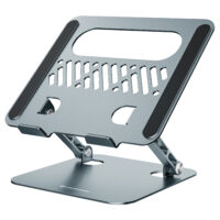 Soporte plegable para portátil, altura ajustable